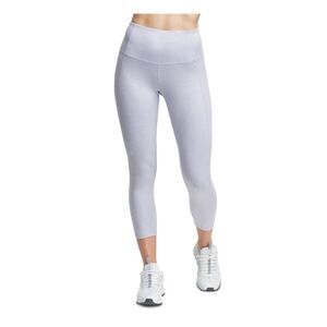 CHAMPION Womens Purple Double Dry Active Wear Cropped Leggings XS